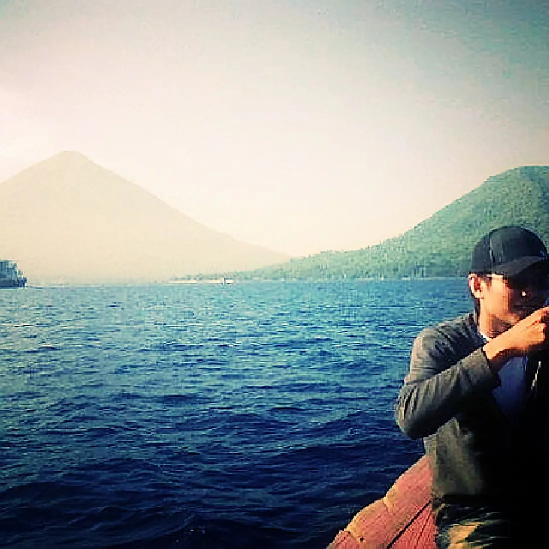 Tidore island and Maitara island