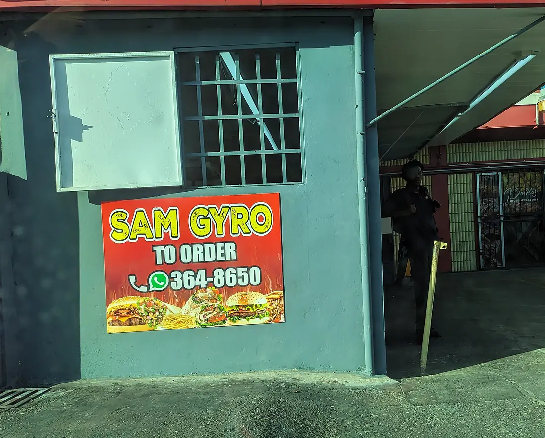 Sam gyro Trinidad