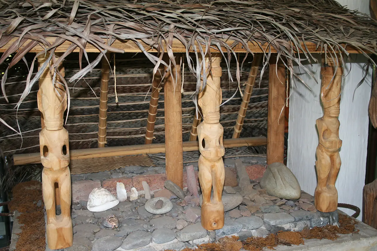 Musée Ua Huka - Maison marquisienne