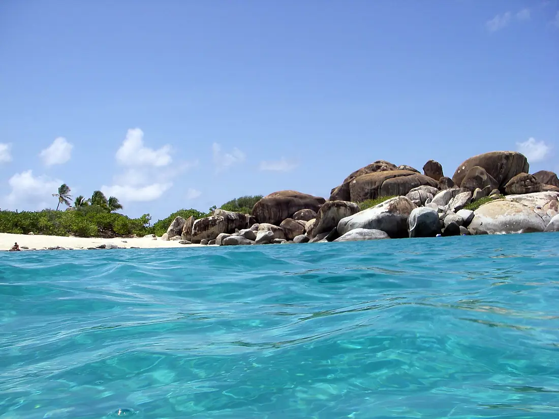 Virgin Gorda - beach at The Baths