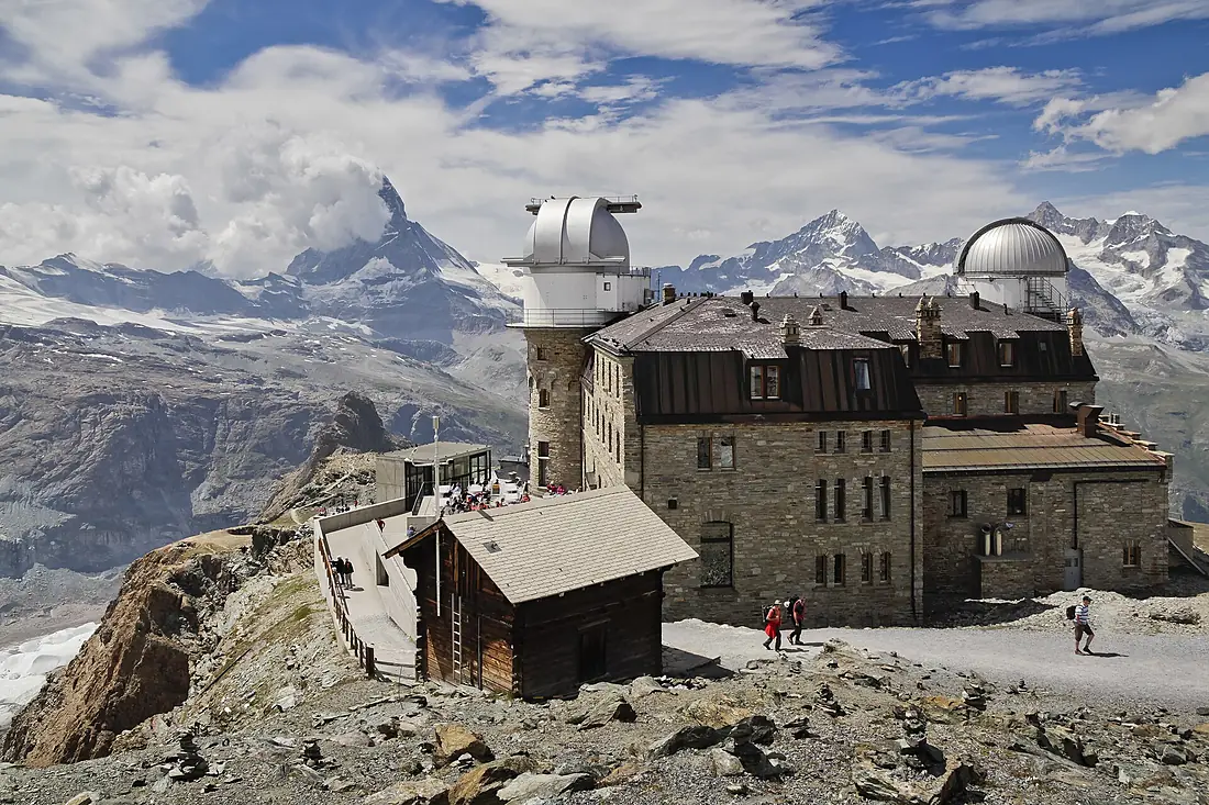 Gornergrat in Wallis, Switzerland, 2012 August